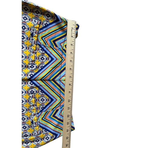 Maeve High Rise Relaxed Shorts size 8 Multicolor Abstract Geometric - Picture 6 of 12